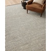 image:imageLoloi Angela Rose Colton Collection CON04 NaturalIvory 50 x 70 38 Pile Height Area RugIvory  Black