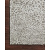 image:imageLoloi Neda Collection NED06 NaturalSlate 50 x 76 Area RugSilver  Ivory