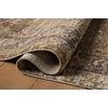 image:imageLoloi Haywood Collection HYD01 GraniteNatural 53 x 77 Area RugMoss  Charcoal