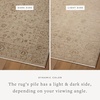 image:imageLoloi Haywood Collection HYD01 GraniteNatural 53 x 77 Area RugSand  Natural