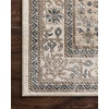 image:imageLoloi II Teagan Collection TEA07 NaturalDenim 711 x 106 25 Thick Area Rug Soft Durable Neutral Woven Low Pile NonShedding Easy Clean Living Room RugOatmeal  Ivory