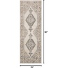 image:imageLoloi II Teagan Collection TEA07 NaturalDenim 711 x 106 25 Thick Area Rug Soft Durable Neutral Woven Low Pile NonShedding Easy Clean Living Room RugOatmeal  Ivory
