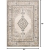 image:imageLoloi II Teagan Collection TEA07 NaturalDenim 711 x 106 25 Thick Area Rug Soft Durable Neutral Woven Low Pile NonShedding Easy Clean Living Room RugOatmeal  Ivory
