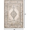 image:imageLoloi II Teagan Collection TEA07 NaturalDenim 711 x 106 25 Thick Area Rug Soft Durable Neutral Woven Low Pile NonShedding Easy Clean Living Room RugOatmeal  Ivory