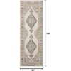 image:imageLoloi II Teagan Collection TEA07 NaturalDenim 711 x 106 25 Thick Area Rug Soft Durable Neutral Woven Low Pile NonShedding Easy Clean Living Room RugOatmeal  Ivory