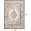 image:imageLoloi II Teagan Collection TEA07 NaturalDenim 711 x 106 25 Thick Area Rug Soft Durable Neutral Woven Low Pile NonShedding Easy Clean Living Room RugOatmeal  Ivory