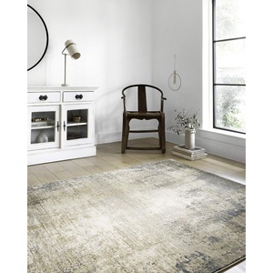 image:imageLoloi II Teagan Collection TEA07 NaturalDenim 711 x 106 25 Thick Area Rug Soft Durable Neutral Woven Low Pile NonShedding Easy Clean Living Room RugIvory  Mist