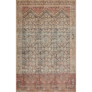 image:imageLoloi Loren Collection LQ16 SpiceMulti 76 x 96 Area RugCharcoal  Multi