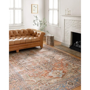 image:imageLoloi Loren Collection LQ16 SpiceMulti 76 x 96 Area RugTerracotta  Sky