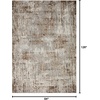 image:imageLoloi Austen Collection AUS04 StoneBark 710 x 106 Area RugNatural  Mocha