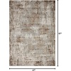 image:imageLoloi Austen Collection AUS04 StoneBark 710 x 106 Area RugNatural  Mocha