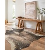 image:imageLoloi Bryce Collection BZ08 IvoryChampagne 5 x 66 Area RugMocha  Gold