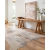 image:imageLoloi Bryce Collection BZ08 IvoryChampagne 5 x 66 Area RugPewter  Gold