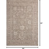 image:imageLoloi Chris Loves Julia Louisa Collection LOI02 OatmealSlate 710 x 10 38 Pile Height Area RugTaupe  Ivory