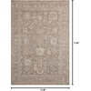 image:imageLoloi Chris Loves Julia Louisa Collection LOI02 OatmealSlate 710 x 10 38 Pile Height Area RugTaupe  Ivory