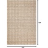 image:imageLoloi Chris Loves Julia Polly Collection POL03Rug Area Rug 79 x 99 AntiqueMist Rectangular 038 ThickKhaki  Sand