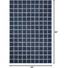 image:imageLoloi Chris Loves Julia Polly Collection POL03Rug Area Rug 79 x 99 AntiqueMist Rectangular 038 ThickNavy  Silver