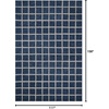 image:imageLoloi Chris Loves Julia Polly Collection POL03Rug Area Rug 79 x 99 AntiqueMist Rectangular 038 ThickNavy  Silver