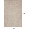 image:imageLoloi Chris Loves Julia Polly Collection POL03Rug Area Rug 79 x 99 AntiqueMist Rectangular 038 ThickSmoke  Sand