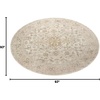 image:imageLoloi Chris Loves Julia x Rosemarie Collection ROE05 OatmealLavender 710 x 10 Area RugIvory  Natural