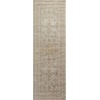 image:imageLoloi Chris Loves Julia x Rosemarie Collection ROE05 OatmealLavender 710 x 10 Area RugIvory  Natural