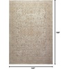 image:imageLoloi Chris Loves Julia x Rosemarie Collection ROE05 OatmealLavender 710 x 10 Area RugIvory  Natural