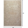 image:imageLoloi Chris Loves Julia x Rosemarie Collection ROE05 OatmealLavender 710 x 10 Area RugIvory  Natural