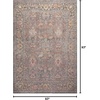 image:imageLoloi Chris Loves Julia x Rosemarie Collection ROE05 OatmealLavender 710 x 10 Area RugStone  Multi