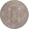 image:imageLoloi Chris Loves Julia x Rosemarie Collection ROE05 OatmealLavender 710 x 10 Area RugStone  Multi