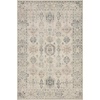 image:imageLoloi Hathaway Collection HTH06 BlushMulti 76 x 96 25 Thick Area Rug Soft Durable Printed Modern Low Pile NonShedding Easy Clean Living Room RugBeige  Multi