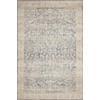 image:imageLoloi Hathaway Collection HTH06 BlushMulti 76 x 96 25 Thick Area Rug Soft Durable Printed Modern Low Pile NonShedding Easy Clean Living Room RugDenim  Multi