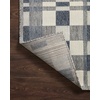 image:imageLoloi II Rainier Collection RAI05 NaturalIvory IndoorOutdoor 53 x 77 Area RugIvory  Denim