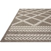 image:imageLoloi II Rainier Collection RAI05 NaturalIvory IndoorOutdoor 53 x 77 Area RugLight Brown  Ivory