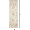 image:imageLoloi II Rosette ClayIvory 76 x 96 Area RugClay  Ivory