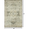 image:imageLoloi II Rosette ClayIvory 76 x 96 Area RugSage  Beige