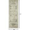 image:imageLoloi II Rosette ClayIvory 76 x 96 Area RugSage  Beige