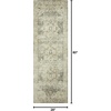 image:imageLoloi II Rosette ClayIvory 76 x 96 Area RugSage  Beige