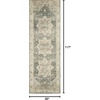 image:imageLoloi II Rosette ClayIvory 76 x 96 Area RugSlate  Ivory