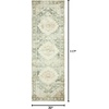 image:imageLoloi II Rosette ClayIvory 76 x 96 Area RugTeal  Ivory