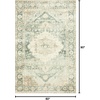 image:imageLoloi II Rosette ClayIvory 76 x 96 Area RugTeal  Ivory