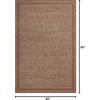 image:imageLoloi Merrick Collection MER05 ChestnutOatmeal 5 x 77 Area RugNatural  Fiesta