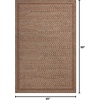 image:imageLoloi Merrick Collection MER05 ChestnutOatmeal 5 x 77 Area RugNatural  Fiesta