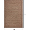 image:imageLoloi Merrick Collection MER05 ChestnutOatmeal 5 x 77 Area RugNatural  Fiesta