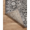 image:imageLoloi Odette Collection ODT02 SilverIvory 710 x 10 Area RugCharcoal  Silver