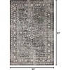 image:imageLoloi Odette Collection ODT02 SilverIvory 710 x 10 Area RugCharcoal  Silver