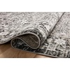 image:imageLoloi Odette Collection ODT02 SilverIvory 710 x 10 Area RugCharcoal  Silver