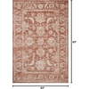 image:imageLoloi Odette Collection ODT02 SilverIvory 710 x 10 Area RugRust  Ivory
