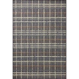 image:imageLoloi II Rainier Collection RAI05 NaturalIvory IndoorOutdoor 53 x 77 Area RugCharcoal  Multi