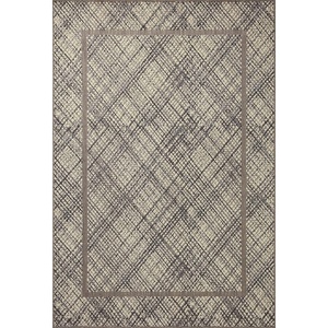 image:imageLoloi II Rainier Collection RAI05 NaturalIvory IndoorOutdoor 53 x 77 Area RugIvory  Charcoal