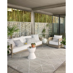 image:imageLoloi II Rainier Collection RAI05 NaturalIvory IndoorOutdoor 53 x 77 Area RugNatural  Cream